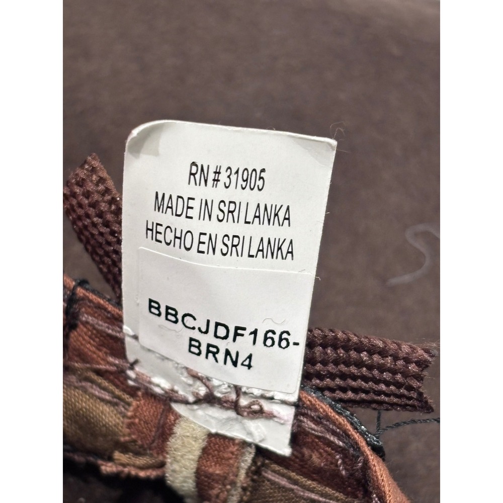 Cody James‎ Mens Brown Wool Cowboy Hat Star Concho Studded Western BBCJDF166 XL - Picture 6 of 9